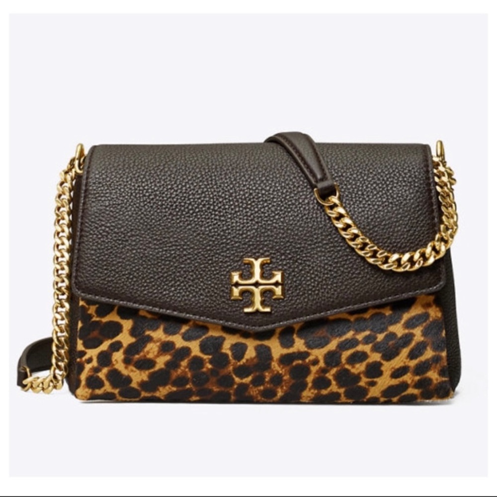 Tory Burch Kira Mixed-materials Small Convertible